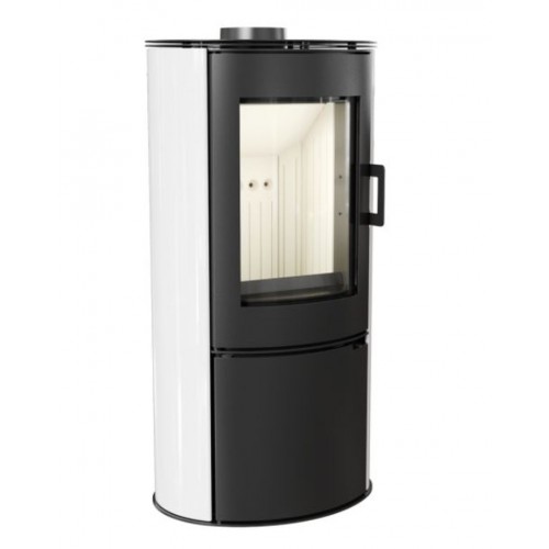 KRATKI KOZA/AB/S/DR/KAFEL/BIALY 8kW krbové kachle teplovzdušná, biela