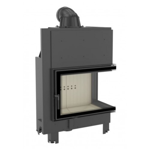 KRATKI MBA/P/BS 17 kW krbová vložka teplovzdušná, bočné pravé sklo KRATKI MBA/P/BS 17 kW krbová vložka teplovzdušná, bočné pravé sklo