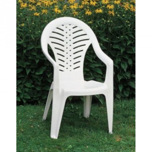 Plastové kreslo OCEAN biele Plastové kreslo OCEAN biele