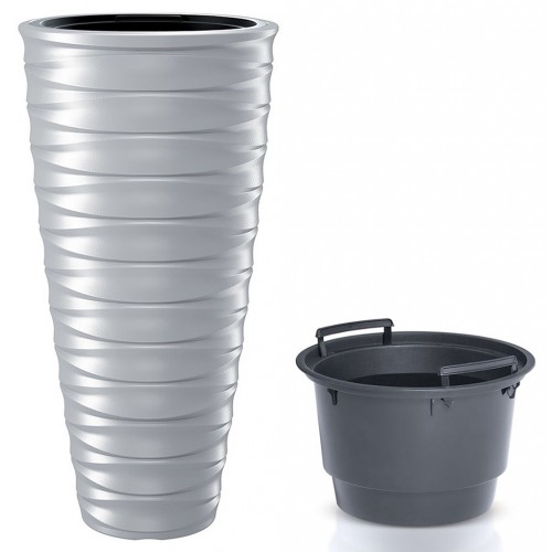 Prosperplast FREZE Kvetináč vysoký s vkladom 38,3cm, biela DHFE400 Prosperplast FREZE Kvetináč vysoký s vkladom 38,3cm, biela DHFE400