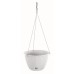 Prosperplast SPLOFY ROUND WS Závesný kvetináč 23 cm, biela DSPW230S