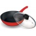 LAMART K2665 RB Keramická panvica, 260 mm, červená, 42000835