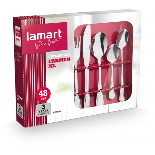 LAMART CARMEN LT 5006 Set príborov 48 ks XL 42001831 LAMART CARMEN LT 5006 Set príborov 48 ks XL 42001831