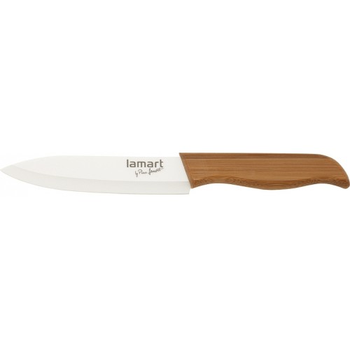 LAMART KERA / BAMBOO Nôž univerzálny LT2053, čepeľ 13 cm, keramika, 42001134