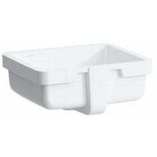 LAUFEN LIVING CITY Umývadlo vstavané 400x335 mm, bez otvoru 8.1243.4.000.109.1
