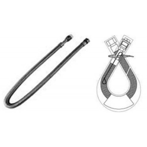 LAUFEN Flexibilná hadica pre pripojenie teplej alebo studenej vody, do sokla aj okraj vane LAUFEN Flexibilná hadica pre pripojenie teplej alebo studenej vody, do sokla aj okraj vane