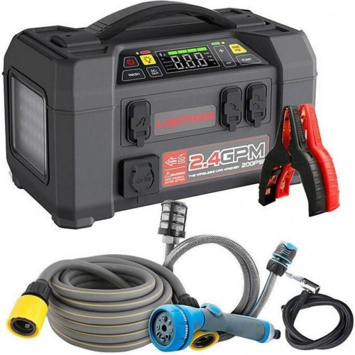 LOKITHOR Štartovací zdroj s kompresorom a čerpadlom (12V/2500A/74Wh) AW401
