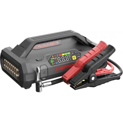 LOKITHOR Štartovací zdroj s kompresorom (12V/3000A/77Wh) JA302 PRO