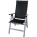 SUN GARDEN LONDON polohovacie kreslo, strieborná / čierna 67/101