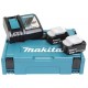 Makita 197494-9 sada batérie 2xBL1840 + nabíjačka DC18RC v Makpac 1