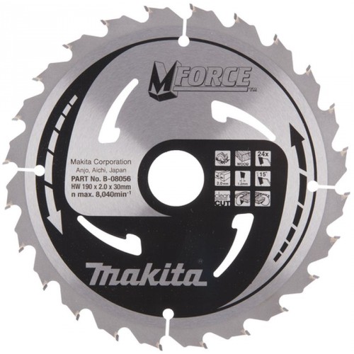 Makita pílový kotúč 190x30mm 24 Z B-08056
