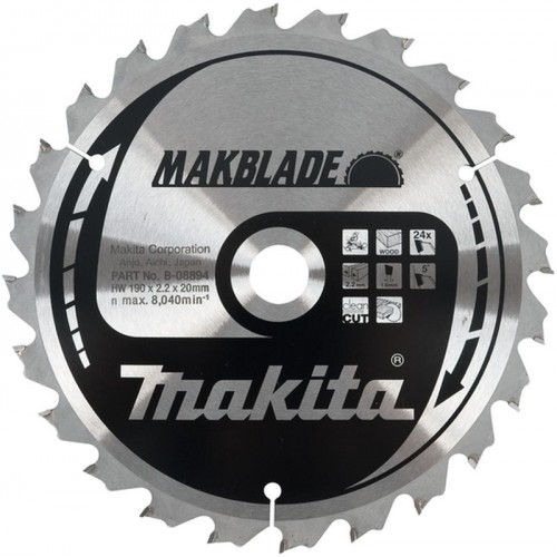 Makita B-08894 Makblade pílový kotúč 190x20mm 24Z