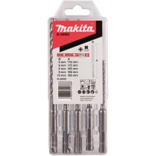 Makita B-58992 B-58992 Sada 4-břitých vrtákov SDS-plus Nemesis 2 5-10mm 5ks 2 5-10mm 5ks