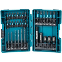 Makita B-66896 set bitov a vrtákov 33 ks ImpactBLACK