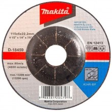 Makita D-18459 brúsny kotúč na kov 115x6x22mm