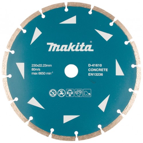 Makita D-41610 diamantový kotúč segmentový 230x22,23mm