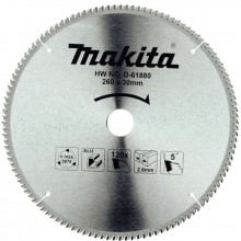 Makita D-61880 pílový kotúč na hliník 260x30mm, 120Z TCT