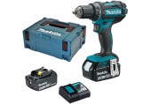 BAZÁR Makita DDF482RFJ Aku vŕtací skrutkovač Li-ion (2x3,0Ah/18V) Makpac 2 PO SERVISE!!