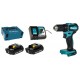 Makita DDF483RAJ Aku vŕtací skrutkovač Li-ion (2x2,0Ah/18V) Makpac 2