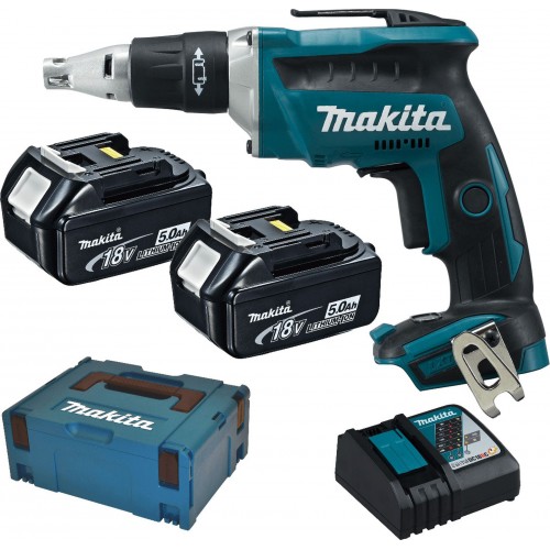 MAKITA DFS452RTJ Aku skrutkovač Li-ion LXT (2x 5,0Ah/18V), Makpac MAKITA DFS452RTJ Aku skrutkovač Li-ion LXT (2x 5,0Ah/18V), Makpac