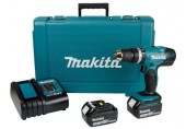 Makita DHP453SFE Aku príklepový skrutkovač Li-ion (2x3,0Ah/18V)