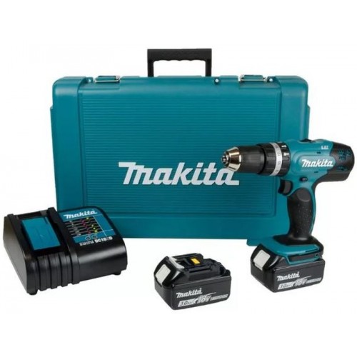 Makita DHP453SFE Aku príklepový skrutkovač Li-ion (2x3,0Ah/18V)