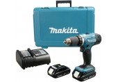 Makita DHP453SYE Aku vŕtačka s príklepom Li-ion LXT (2x1,5Ah/18V) v kufri