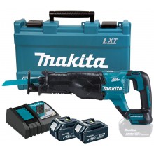 Makita DJR187RTE Aku chvostová píla Li-ion LXT (18V/2x5,0Ah) kufor