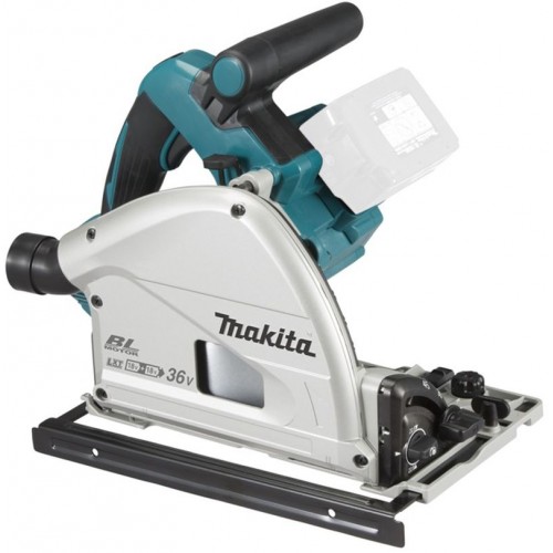 Makita DSP601ZU Aku ponorná píla s AWS 165mm Li-ion LXT 2x18V, bez aku Z