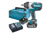 Makita DTW1001RTJ Aku rázový uťahovák 3/4" Li -ion (2x18V/5,0Ah) MakPac