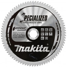 Makita E-06317 TCT Efficut pílový kotúč 260mmx30mm 81T