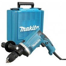 Makita HP1631K Príklepová vŕtačka s kufrom, rýchloupínacie skľučovadlo 1,5-13mm, 710W