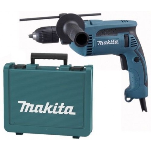 Makita HP1641K Príklepová vŕtačka s kufrom, rýchloupínacie 1,5-13mm, 680W, v kufri Makita HP1641K Príklepová vŕtačka s kufrom, rýchloupínacie 1,5-13mm, 680W, v kufri