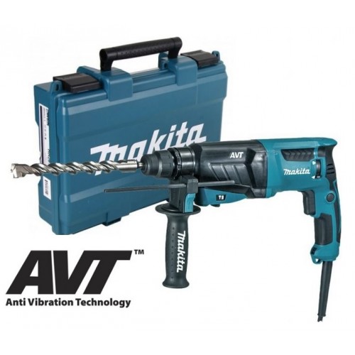 Makita HR2631FT Vŕtacie kladivo SDS-Plus s AVT, 2,4J, 800W