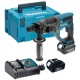 Makita DHR202RTJ Aku kombinované kladivo Li-ion LXT (2x5,0Ah/18V) Makpac