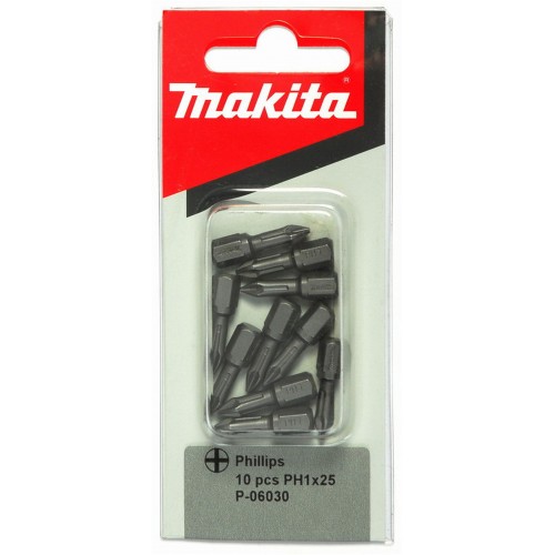 Makita P-06030 torzný bit PH1, 25mm, 10ks