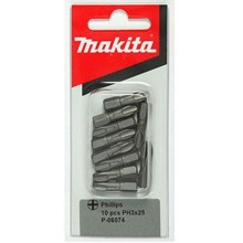 Makita P-06074 torzný bit PH3, 25mm, 10 ks