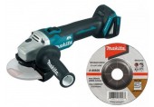 Makita DGA504 Aku uhlová brúska 125mm Li-ion 18V, bez akumulátora + Brúsny kotúč