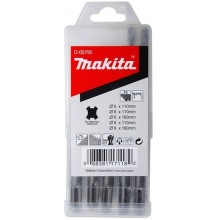 Makita D-00795 SDS-Plus sada vrtákov 5/6/8x110, 6/8x160 5 ks