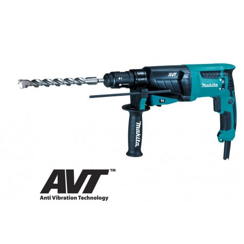 MAKITA HR2631F Kombinované kladivo SDS-Plus s AVT (2,4J/800W) MAKITA HR2631F Kombinované kladivo SDS-Plus s AVT (2,4J/800W)