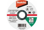 Makita A-85357 rezný kotúč 115x3x22 mm kameň
