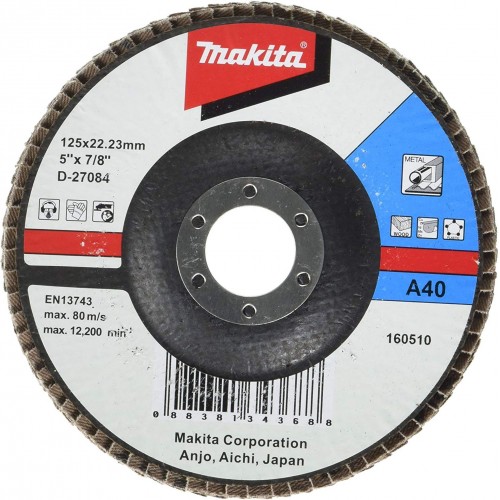 Makita D-27090 Lamelový kotúč 125 x 22,23 mm A60