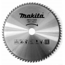 Makita D-73003 Pílový kotúč na hliník 260x30x70T TCT