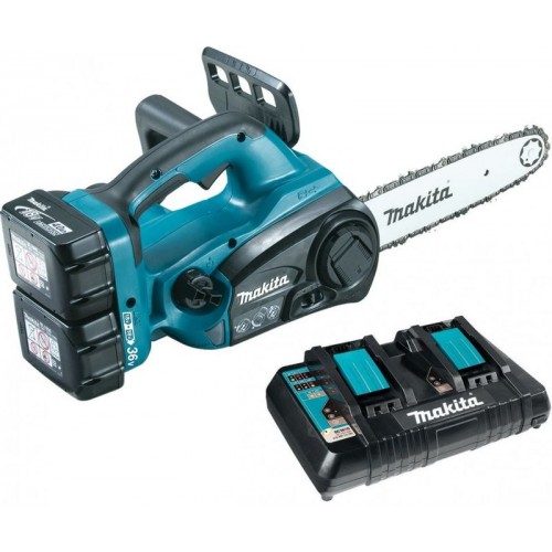 Makita Aku reťazová píla Li-on 2x18V / 3,0Ah lišta 250 mm, DUC252PF2