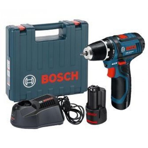 BOSCH GSR 12V-15 Professional aku skrutkovač, v kufri, 2x2Ah, 0601868122 BOSCH GSR 12V-15 Professional aku skrutkovač, v kufri, 2x2Ah, 0601868122