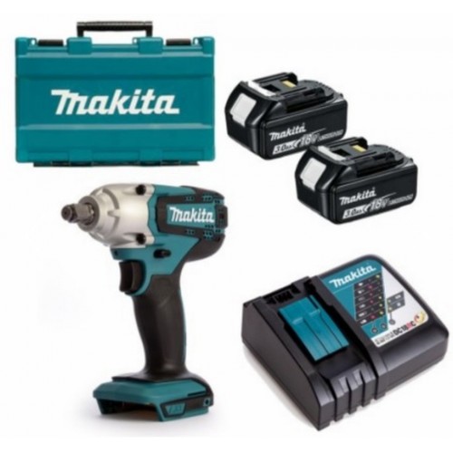 MAKITA Aku rázový uťahovák 1/2 "Li-ion 18V / 3,0Ah DTW190RFE