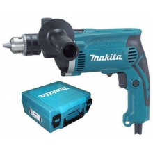 Makita HP1630K Príklepová vŕtačka s kufrom 1,5-13mm, 710W