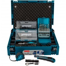 Makita B-49884 Sada vrtákov a bitov 116ks v kufri Makpac