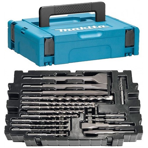 MAKITA B-52059 Sada vrtákov a sekáčov SDS-Plus/ 17ks v Makpac MAKITA B-52059 Sada vrtákov a sekáčov SDS-Plus/ 17ks v Makpac