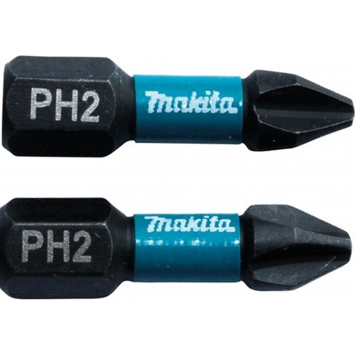 Makita B-63616 Torzná bit 1/4" Impact Black PH2, 25mm/2ks